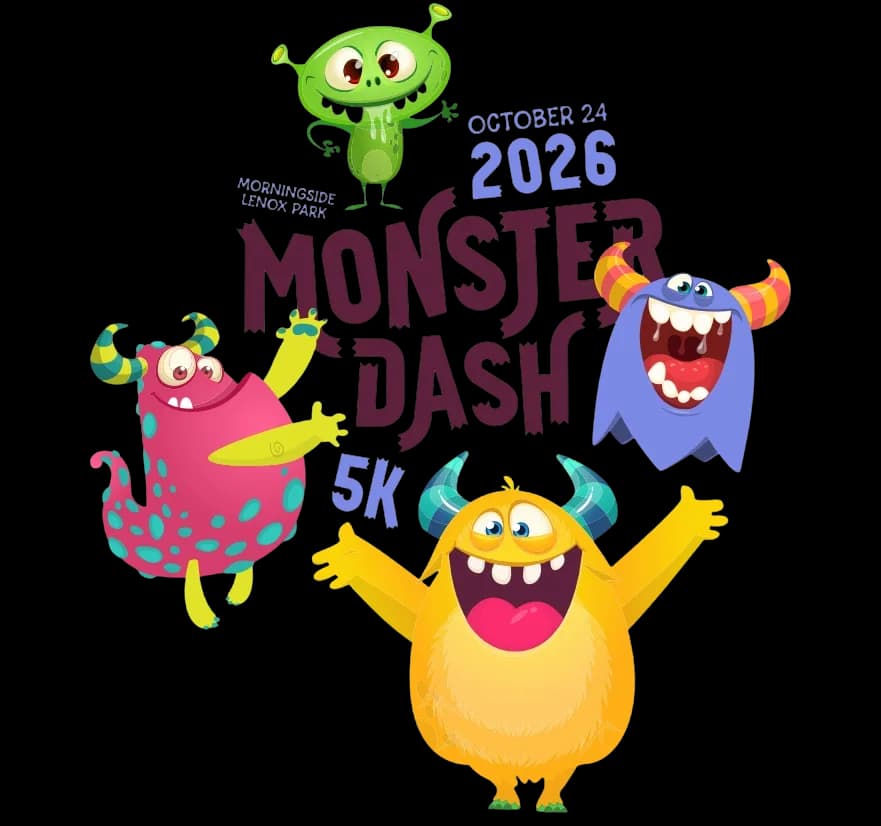 2026 Monster Dash - Morningside-Lenox Park 5K logo