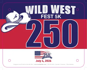 2026 Wild West Fest 5K logo