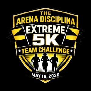 The Arena Disciplina Extreme 5K Team Challenge 2026 logo