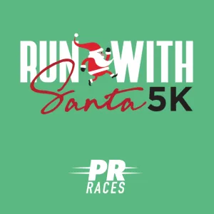 =PR= Races: Run with Santa 5K 2026 logo