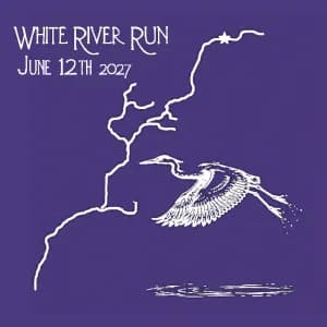 White River Run 2026 logo
