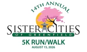 Sister Cities of Greenfield 5K & 1 Mile Run/Walk 2026 logo