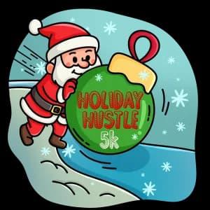 Holiday Hustle 5k Run/Walk 2026 logo
