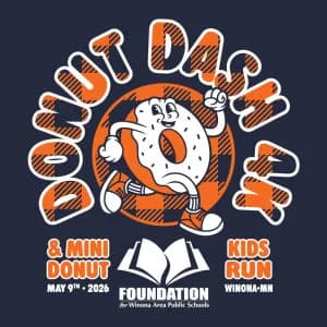 Donut Dash for Winona Area Public Schools 2026 logo