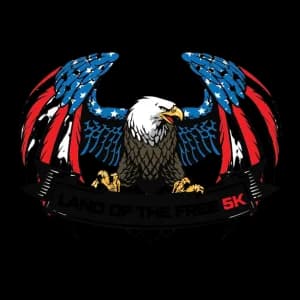 Land of the Free 5K 2026 logo