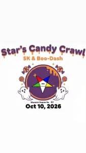 STAR's Candy Crawl 5k & Boo Dash 2026 logo