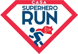 CASA Superhero Run 2026 logo