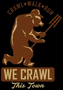 We Crawl this Town- 5k and Beer Mile Relay - Camarillo 2026 logo