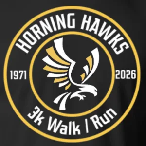Horning Hawks Run 2026 logo