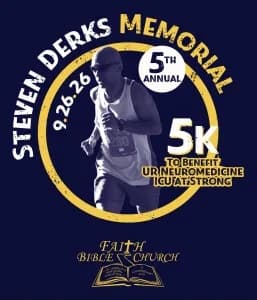 5th Annual Steven Derks Memorial 5K 2026 logo