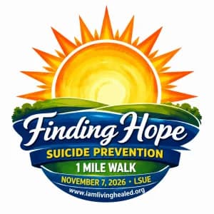 Finding Hope Suicide Prevention 1-Mile Walk 2026 logo