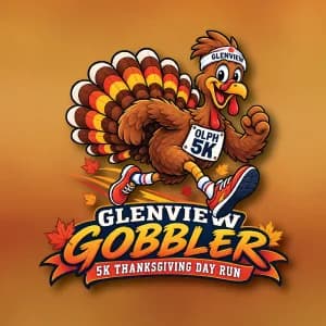 Glenview Gobbler 5K Run/Walk and Dash 2026 logo