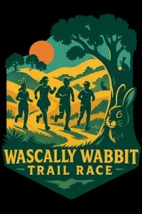 The Wascally Wabbit Trail Race 2026 logo