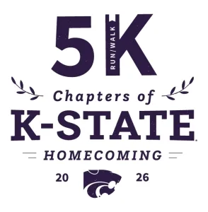 K-State Homecoming Philanthropy 5K and Virtual 5K Run/Walk 2026 logo