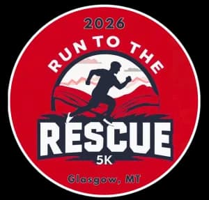 Run to the Rescue 5K 2026 logo