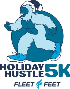Holiday Hustle 5K- A festive 5K with a sweet finish 2026 logo