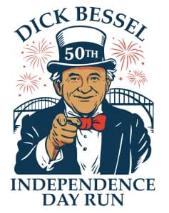 Dick Bessel Independence Day Run 2026 logo