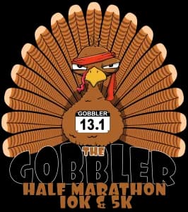 The Gobbler Half Marathon, 10K & 5K 2026 logo