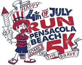 4th of July 5k 2026 logo