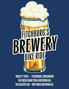 Fitchburg's Brewery Ride 2026 logo