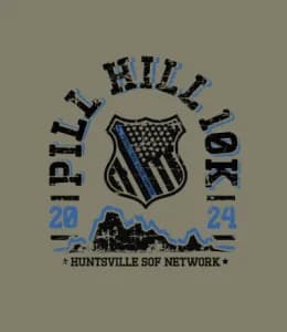 Pill Hill 10k Run 2026 logo
