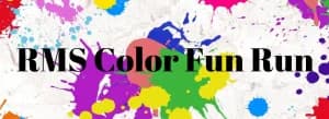 RMS Color Fun Run 5K 2026 logo