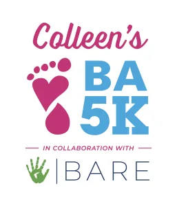 Colleen's BA 5K in Collaboration with BARE 2026 logo