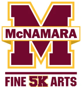 BMHS 5K for the Arts 2026 logo