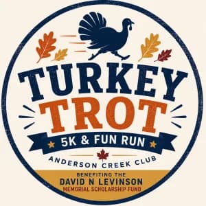 ACC Turkey Trot 5K & Fun Run benefiting the David N. Levinson Memorial Scholarship Fund 2026 logo