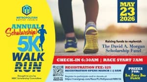 Race for a Reason: The MBC Annual 5k 2026 logo