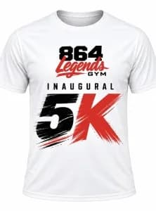 864 Legends Inaugural 5K 2026 logo