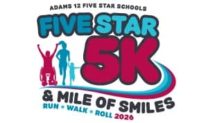 2026 Five Star 5K, Mile of Smiles, and Wellness Festival logo