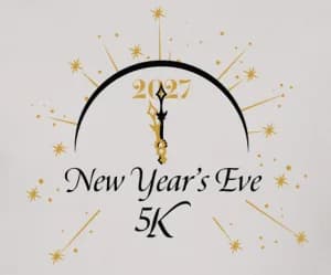New Year's Eve 5K 2026 logo