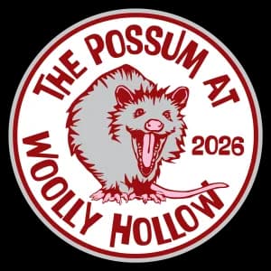 The Possum at Woolly Hollow 2026 logo