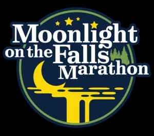 Moonlight on the Falls - Marathon, Half Marathon, Quarter Marathon, and Distance Challenge 2026 logo