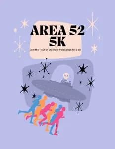 Area 52 5k 2026 logo