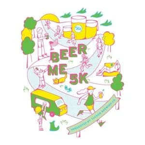 Beer Me 5k" presented by Tucker Brewing Company 2026 logo