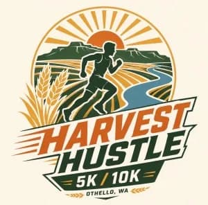Harvest Hustle 5k/10k 2026 logo