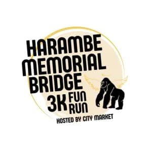 Harambe Memorial Run at Bridgeway Station 2026 logo