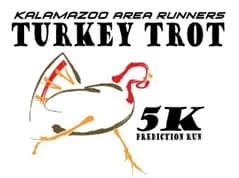 KAR Turkey Trot Time Prediction Run presented by Mitten Running Company 2026 logo