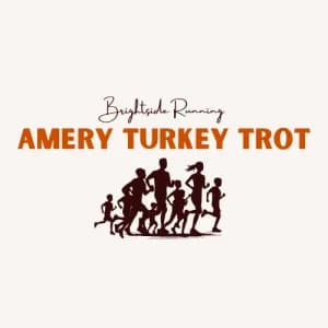 Amery Turkey Trot, presented by Brightside Running 2026 logo