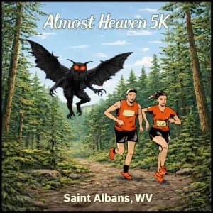 Almost Heaven 5K 2026 logo