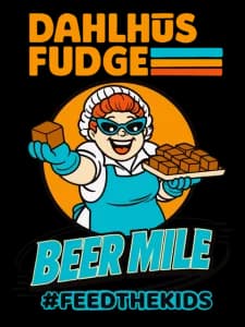#FEEDTHEKIDS Beer Mile 2026 logo