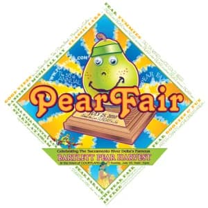 Courtland Pear Fair 5 and 10 Mile Run 2026 logo