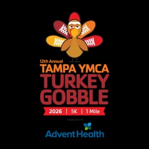 Tampa YMCA Turkey Gobble 5K & 1 Mile 2026 logo