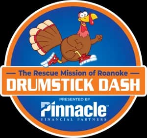 The Rescue Mission of Roanoke Drumstick Dash 2026 logo