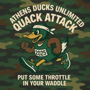 Quack Attack presented by Athens Ducks Unlimited 2026 logo