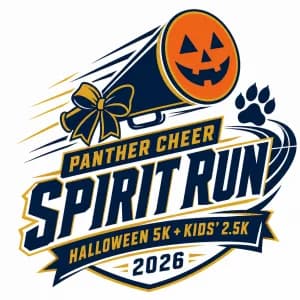 Panther Cheer Halloween Spirit 5K & 2.5K Run 2026 logo