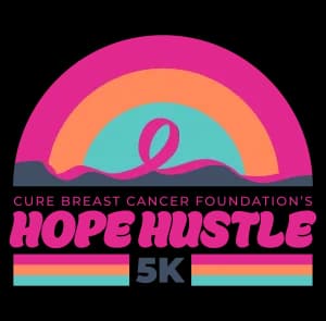 Hope Hustle 5K for Breast Cancer Research 2026 logo
