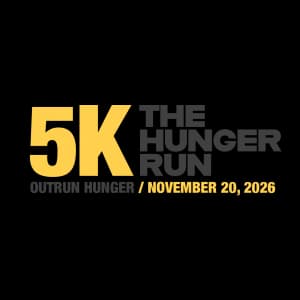 Hunger Run 5K at the Waterfront 2026 logo